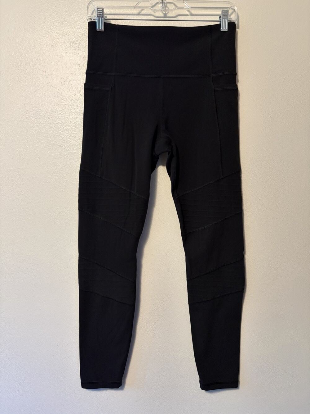 Athleta Inclination Moto Tight Leggings Women’s Medium Black Activewear Yoga
